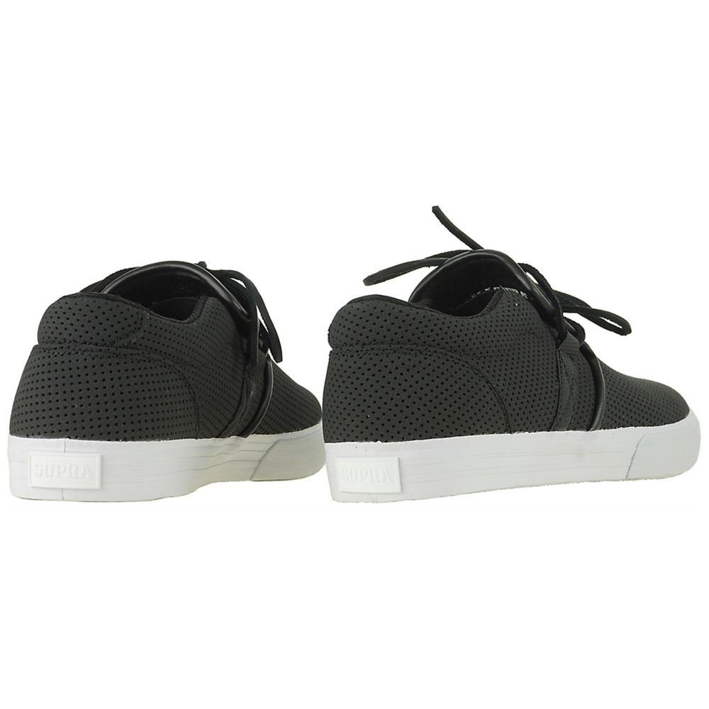 Baskets Basses Supra Cuban Noir Tuf Black Perf Homme | EAH-44879103